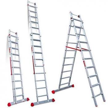 Escalera Faraone 2 Tramos Antideslizante