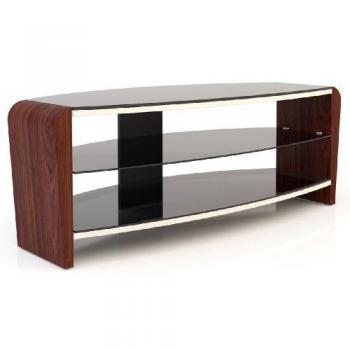 Alphason FRN1100/3-W Francium 3 Shelf TV Stand Walnut