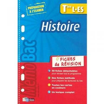 MEMOBAC Histoire Terminales L ES : Fiches de révisions