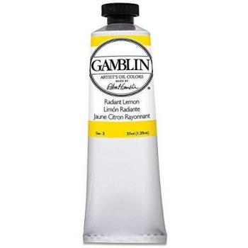 Gamblin Artist Oil Paint, 37ml, Radiant Lemon