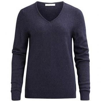 Vila V-Ausschnitt-Pullover VIRIL V-NECK L/S KNIT TOP