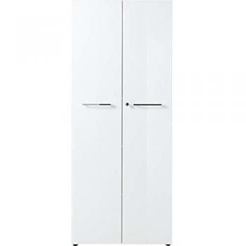 Armoire haute 80 x 196 x 37 cm coloris blanc