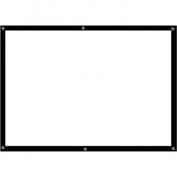 Pantalla de proyección reflectante, tela de 72, 84, 100, 120, 150 pulgadas, 16:9, alta luminosidad
