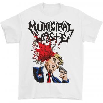 M Blanc T‑shirt « Mur Mortel Municipal »