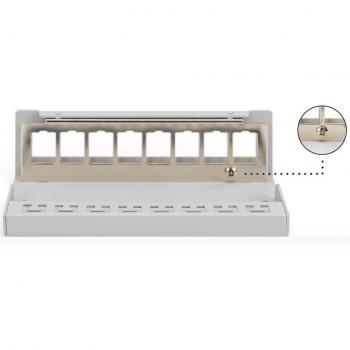 Digitus 8-Port Modular Blank Patch Panel
