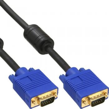 InLine Premium VGA-Kabel 15-polig HD D-Sub ohne Pin 9 3m