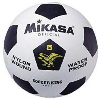 Mikasa 3000 Top‑Level Fußball – Schwarz/Weiß, 5 L