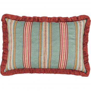 Enys Garden 60x40 Blush & Jade Cotton Throw – Sanderson
