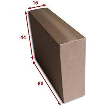 Lot de 10 Boîtes carton N°68A 600x150x440 mm ENVELOPPEBULLE