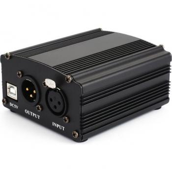 48V USB Microphone Phantom Power Supply