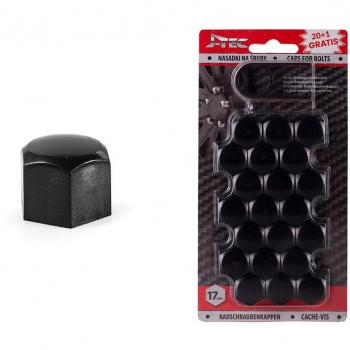 Ecrou de Roue Noir 17 mm – J-TEC J21301