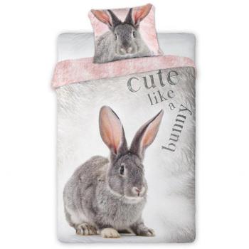 Ropa de cama Bunny Rabbit 100% algodón nórdico