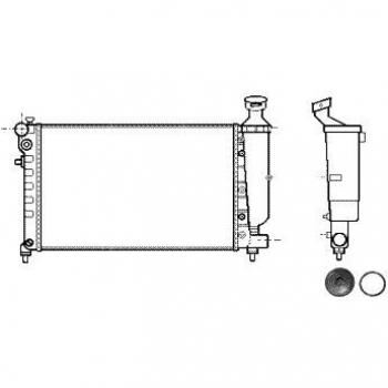 VAN WEZEL Kühler 09002118