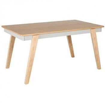 Beliani Phola Eettafel Lichte Houtkleur 150 x 90 cm