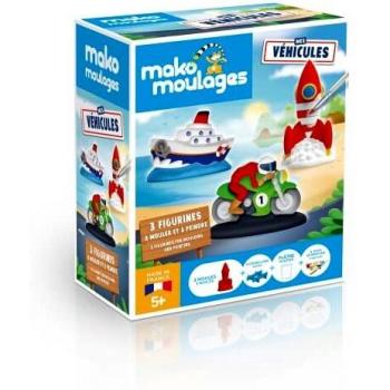 Crafty Vehicle Set by Creative: Mold & Paint for Kids (Ages 5+)
