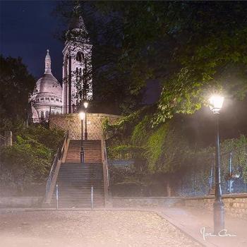 Peinture Imprimée Montmartre 45x45 cm CEANOTHE