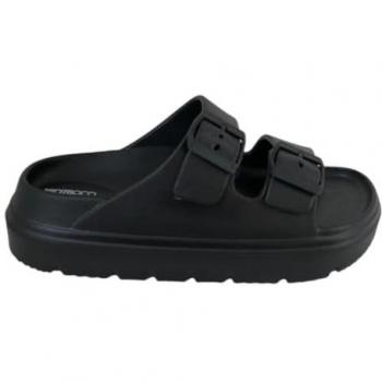 NICO BOCO Mules double bride plateforme femme noir