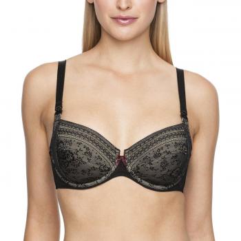 ANITA Still-BH: Fleur mit Bügel, 5053 in Schwarz