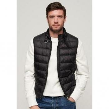 Homme Superdry Noir XXL doudoune sans manches