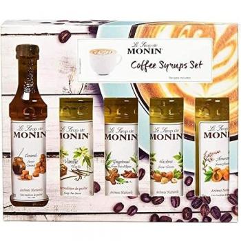 Monin Premium Kaffee Sirup Kollektion – 5 × 50 ml