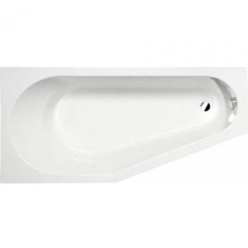 Tigra Vasca 150x75 cm Sinistra in Acrilico Bianco
