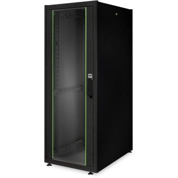 Armadio Rack 19 Digitus 32U per Reti e Server, Misure 1566x600x800 mm, Colore Nero