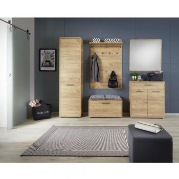 Vešiakový panel Fontana, typ produktu: věšákový panel; funkce: moderní design, více háčků pro zavěšení oděvů, snadná montáž na stěnu, vyrobeno