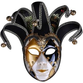 Mascarilla elegante para fiesta de Halloween