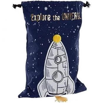 Bolsa DKD Home Decor Azul Blanco Compuesto 26 x 1 x 37 cm