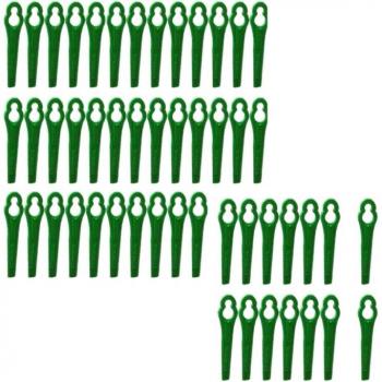 100Pcs Plastic Grass Cutting Blades