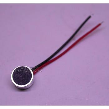 Small CCTV Microphone (6 x 2.8mm) 25mm Wires