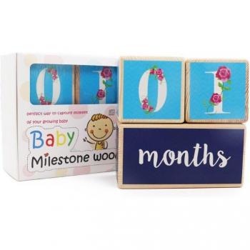 Keepsake Baby Milestone Blocks
