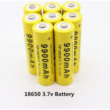 Daweikala 18650 9900mAh Li-ion Battery 3.7V for LED Lights