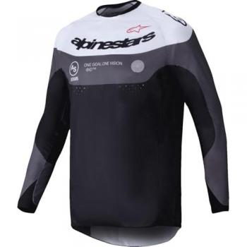 Maillot de motocross Alpinestars Pro-Dura Noir Gris Blanc XL