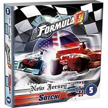 Formula D Board Game Expansion Pack 5: New Jersey & Sotchi