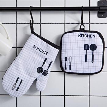 Linen Potholders for Baking