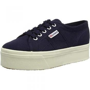 Superga Women's 2790 Low-Top Sneakers Navy Color Size 8 Medium