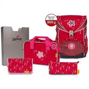 Exklusiver ErgoFlex Superflash Schulranzen-Set (5‑Stück-Paket)