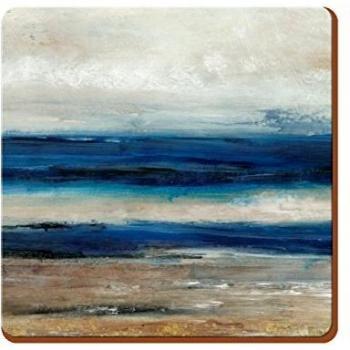 Set of 6 Abstract Coasters 10.5 x 10.5 cm