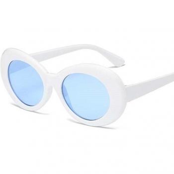 Ladies Retro Oval Sunglasses