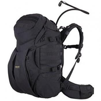 Source Tactical 48 L Trinkrucksack mit 3 L Zusatzbehälter – Herren, schwarz