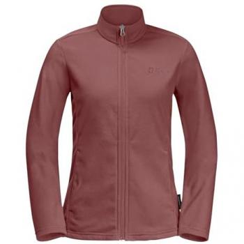 Chaqueta forro polar Jack Wolfskin Taunus rosa oscuro mujer