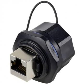 TruComponents IP65 RJ45 Cable Connector (Cover Included)