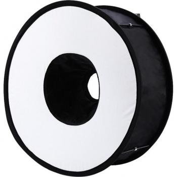 Anillo Difusor de Flash Plegable de 45cm para Speedlite Canon Nikon Sony Pentax Godox