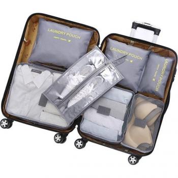 Bolsa Malla de Viaje Cubo de Embarque 7 unidades