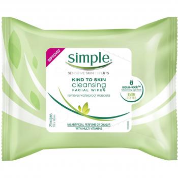 Simple Kind to Skin Facial Cleansing Wipes