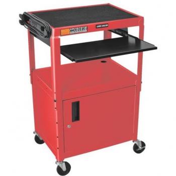 Carrello di Servizio Rosso a 1 Cassetto