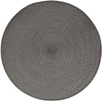 Tovaglietta Rotonda Grigio Scuro