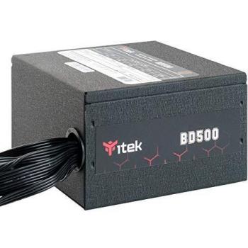 Itek BD500 500W 80 Plus Bronze ATX Negro Semi Modular