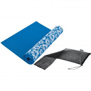 Tunturi 14TUSYO001: Blaues Yoga-Matten-Print